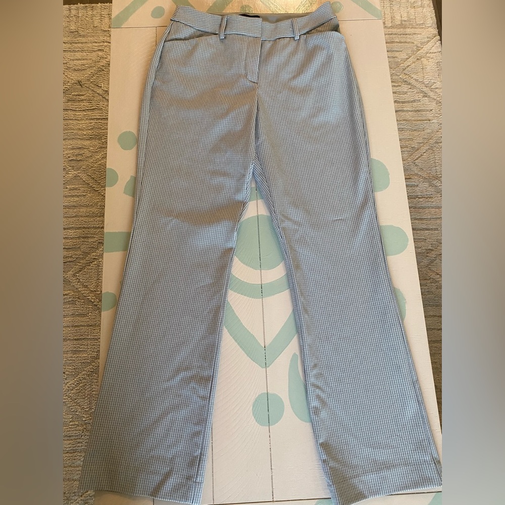 Express Publicist Barely Boot Mid Rise Pants - Gray